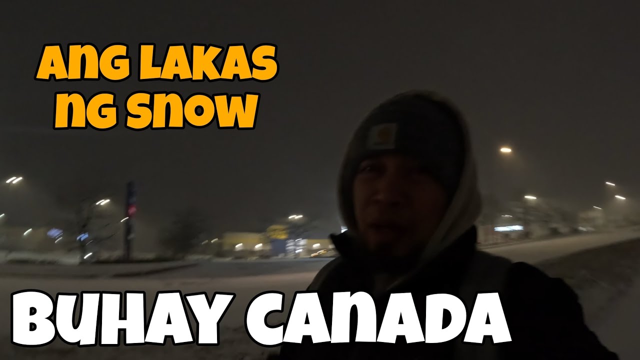 Malapit na ang Spring, BIGLAAN ang SNOW | Bisdak sa Canada