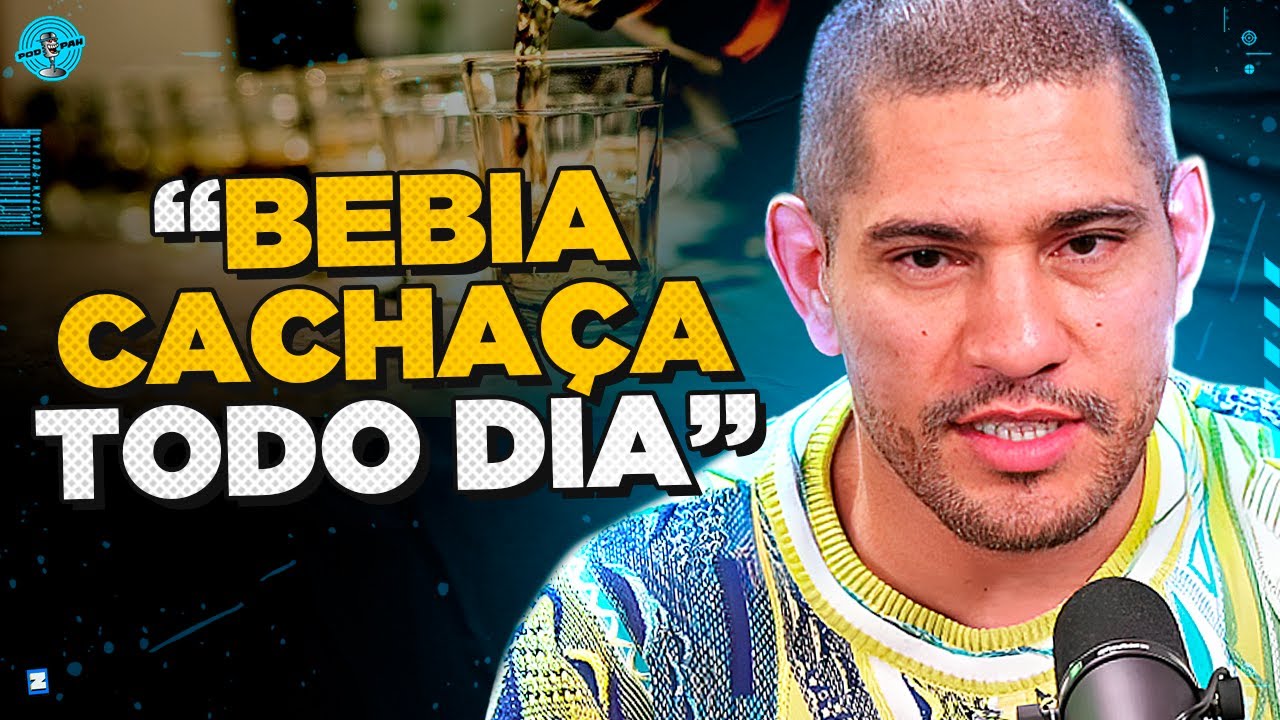 ALEX POATAN REVELA ANTIGO PROBLEMA COM &Aacute;LCOOL