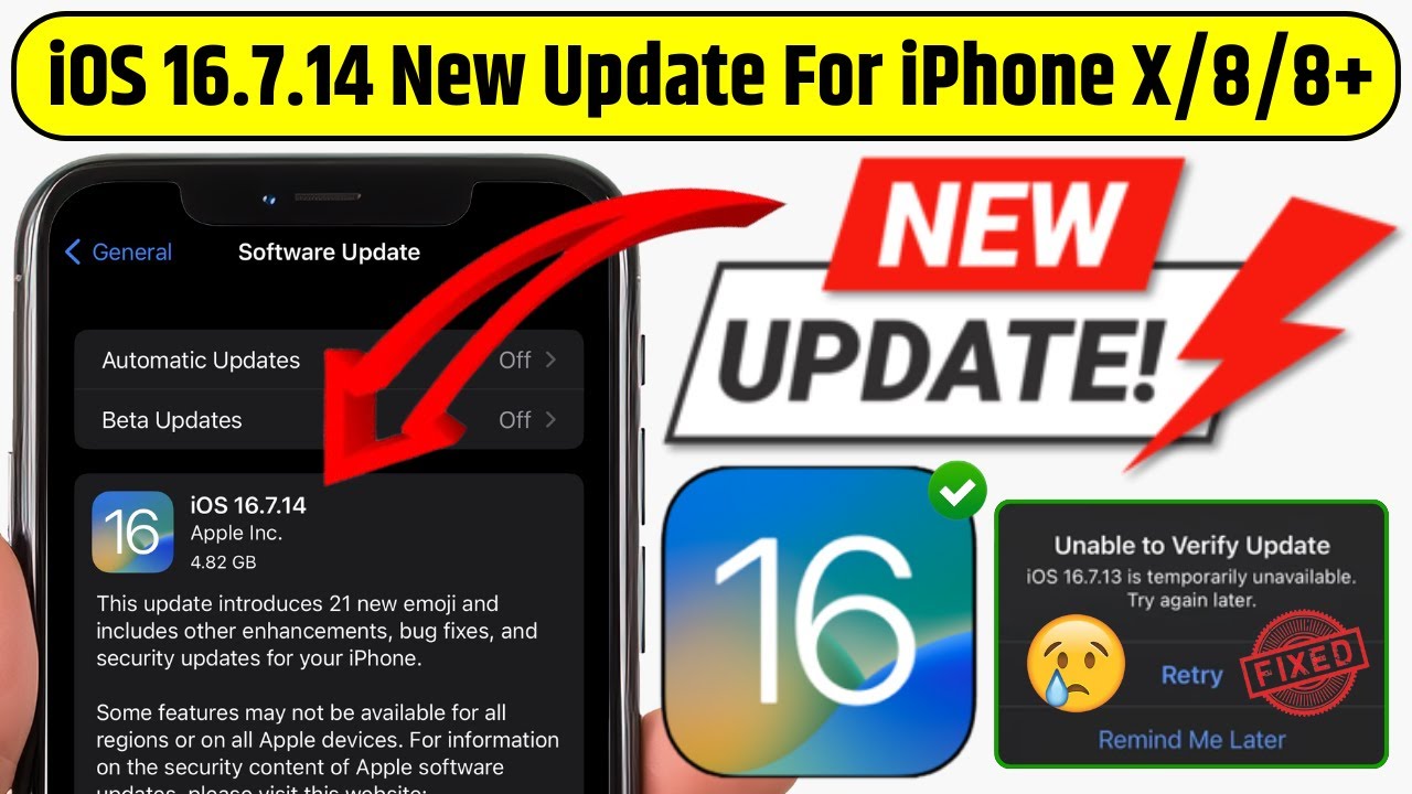 iOS 16.7.14 Update Review on iPhone X/8/8Plus | iOS 16.7.14 Features And Bugs | iOS 16.7.14 Update ✅