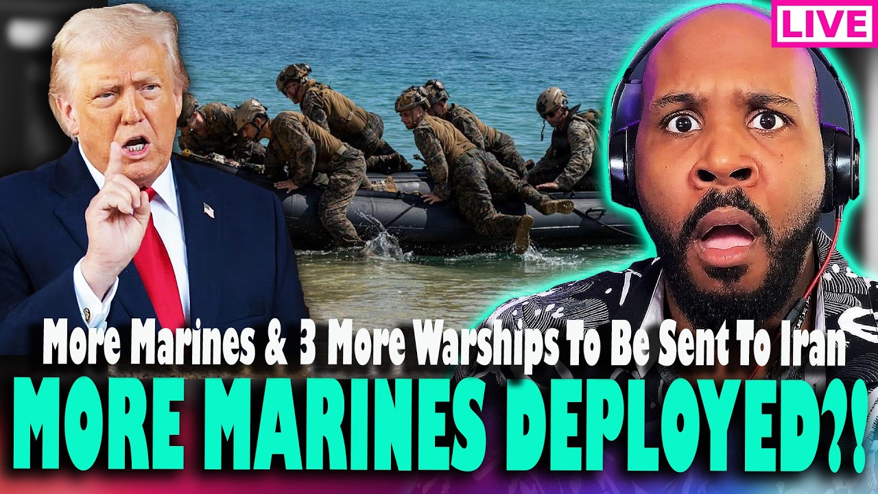 BREAKING! GROUND INVASION COMING?! More Marines Headed To Middle East, Trump To Take Kharg Island?!