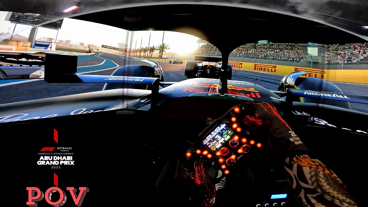 Max Verstappen Wins the Abu Dhabi Grand Prix 2025 - Season Finale Onboard POV | F1 25 4K Gameplay