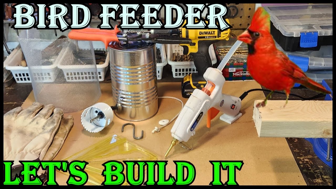 Tin Can Bird Feeder You Can Build