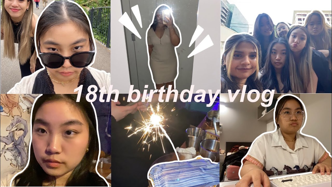 days around my 18th birthday🧚🏻✨| korean bbq+ assignments+ unusual sleeping hours ;-;