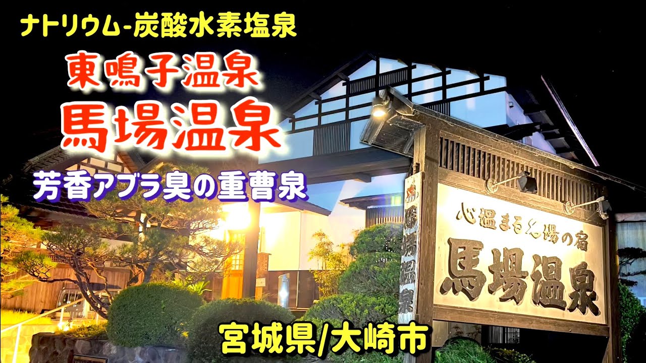 【東鳴子温泉馬場温泉】芳香アブラ臭の重曹泉