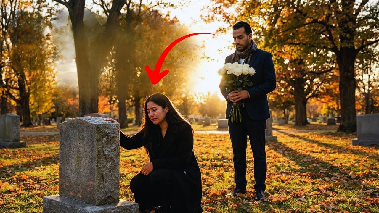 Ella lloraba en una tumba, pero las palabras del millonario cambiarán su vida para siempre