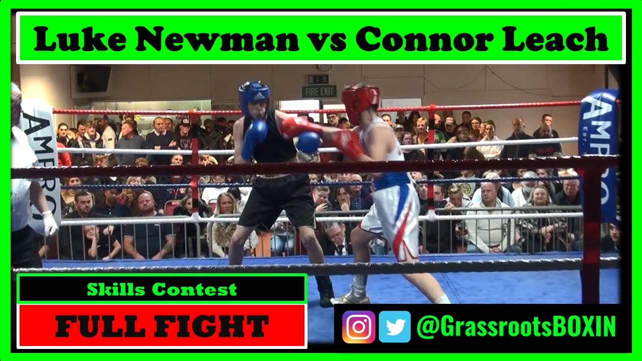 Luke Newman vs Connor Leach - Skills Contest - Guildford City Amateur Boxing Tournament