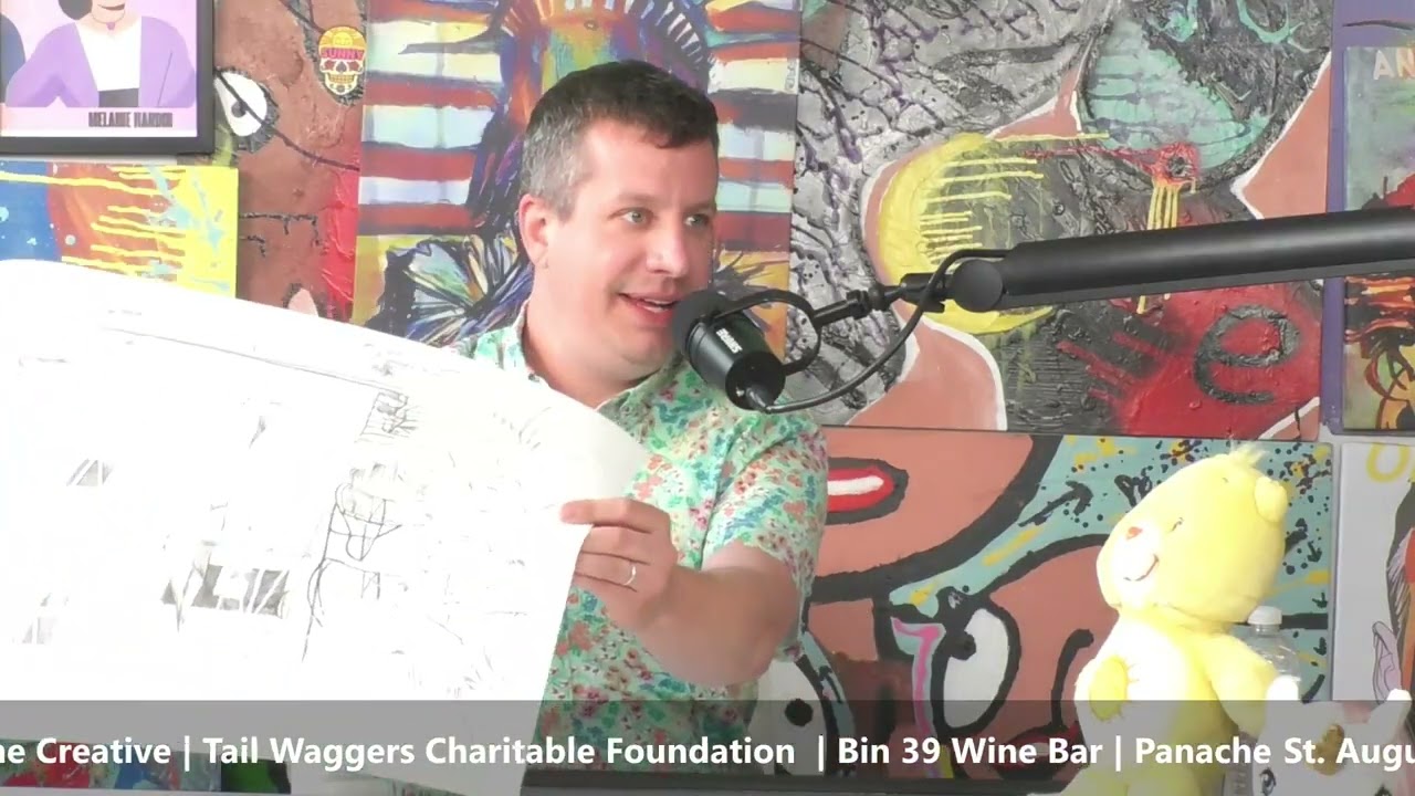Sunny in the Morning with world famous artist & musician Ian Opalinski!