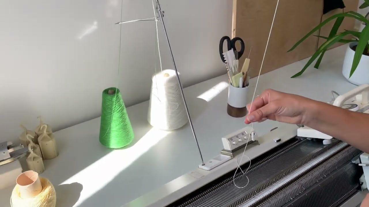 1x1 Cast On Single Bed Method