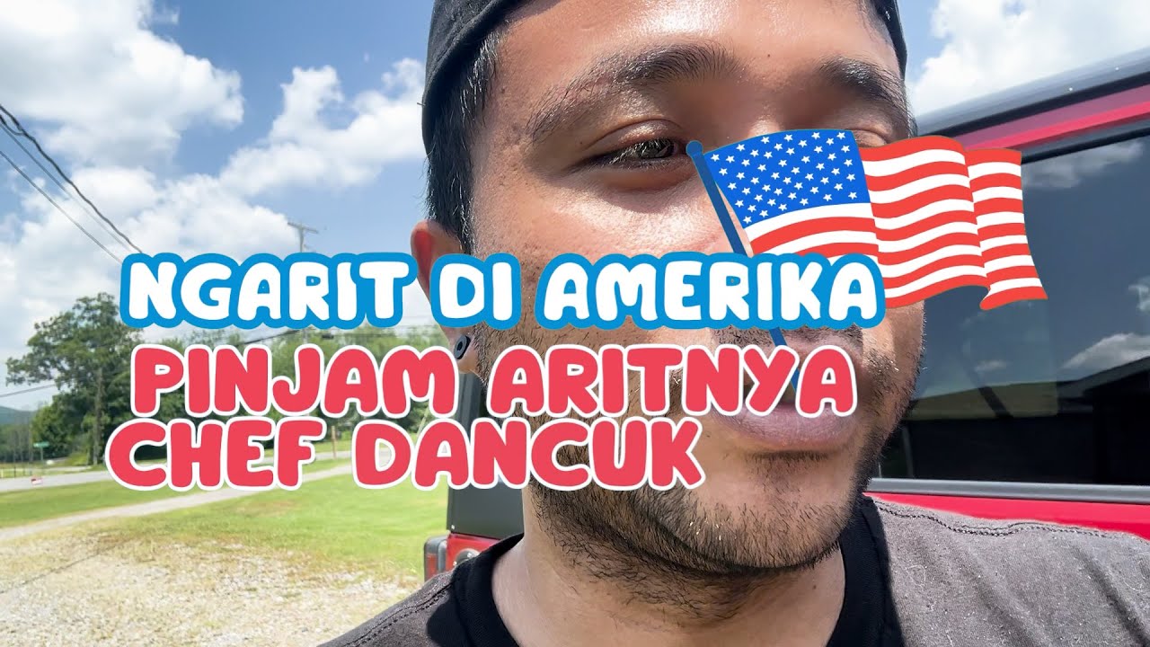 NGARIT di Amerika, Pinjam Arit Chef Dancuk! | Bule Jowo Family Vlog