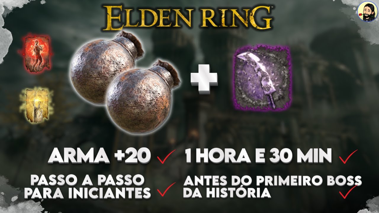 BUILD DE FOR&Ccedil;A ABSURDA no Elden Ring &ndash; Esferas de Ferro + Quebra de Postura INSANA (Guia Completo)