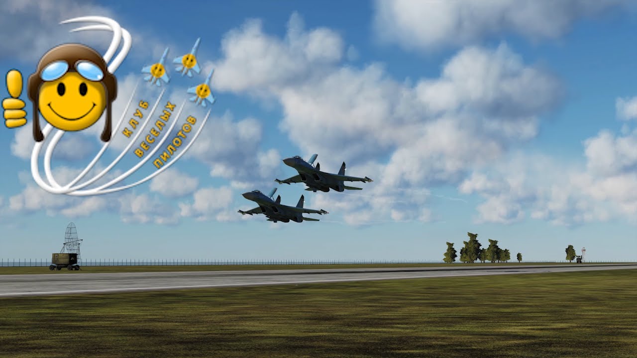 Парная программа пилотажа для DCS WORLD Community Air Show 2020 [4K]