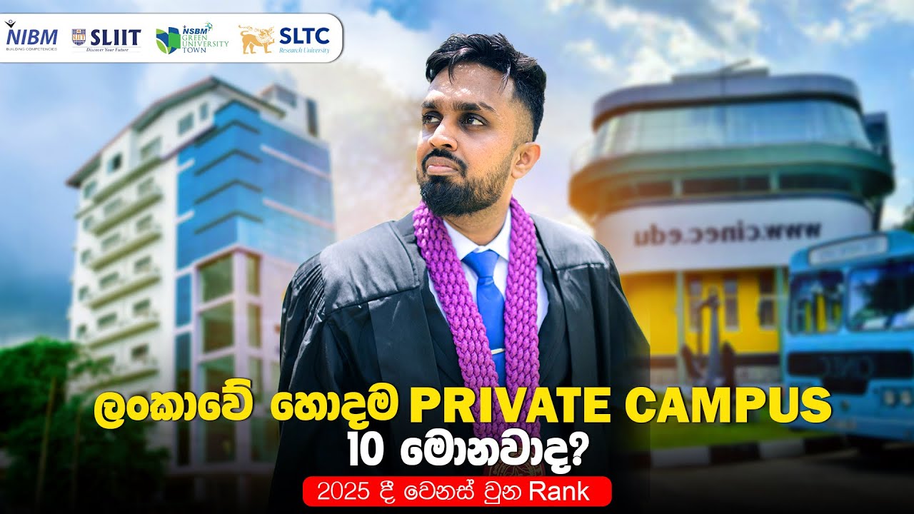 Best Private Universities in Sri Lanka 2025