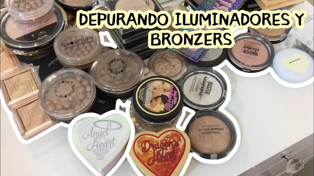 DEPURACIÓN DE ILUMINADORES Y BRONZERS