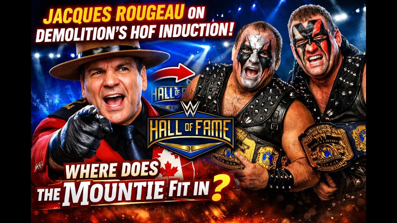 🔥 Jacques Rougeau Reacts to Demolition’s WWE Hall of Fame Induction – Where Does The Mountie Fit In