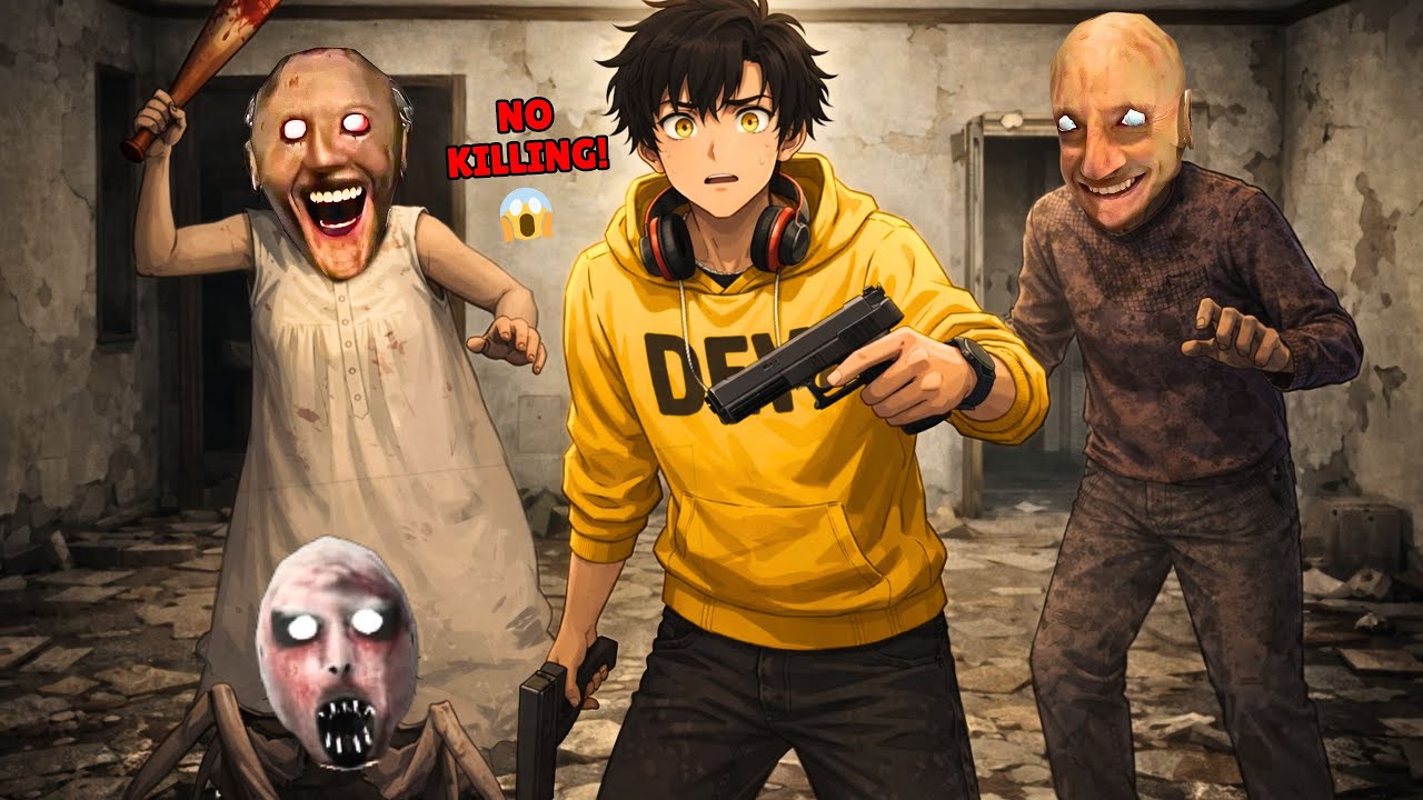 I PLAYED GRANNY 2 AGAIN......BUT I CANNOT KILL! 😱