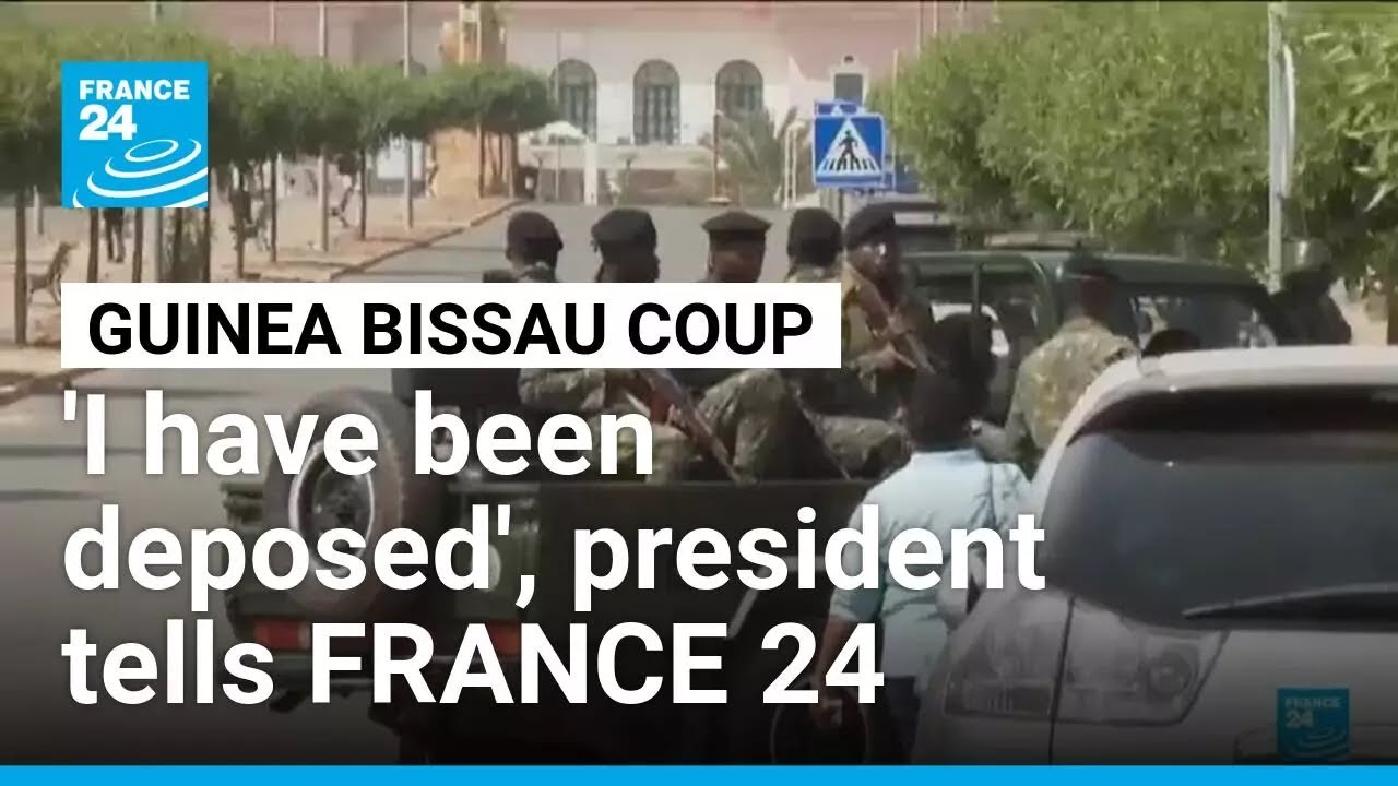 'I have been deposed,' Guinea-Bissau's President Embalo confirms to FRANCE 24 &bull; FRANCE 24 English