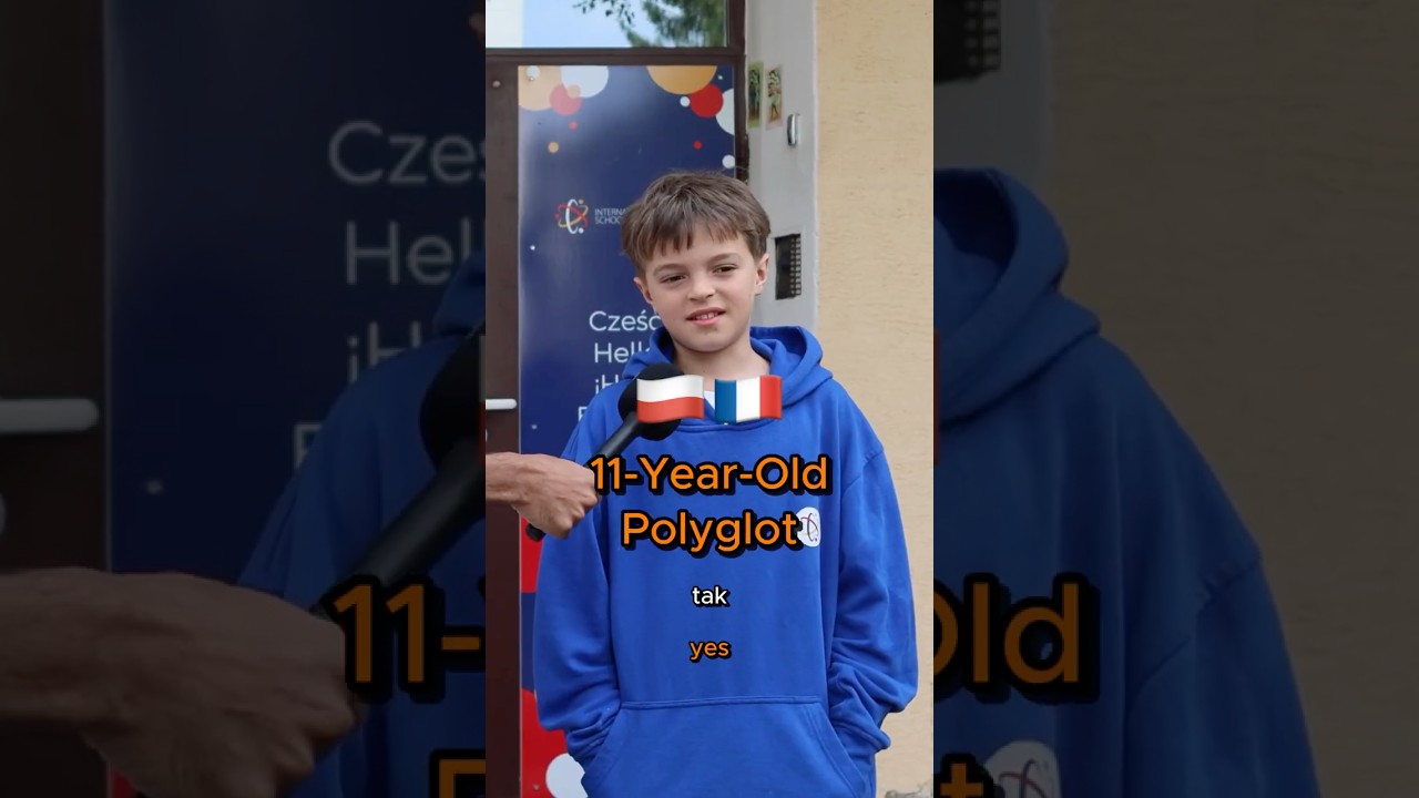 11 Year Old Speaks 5 Languages!