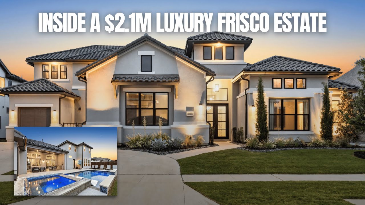 Inside a $2.1M Gated Estate in Frisco TX | DFW Luxury Home Tours
