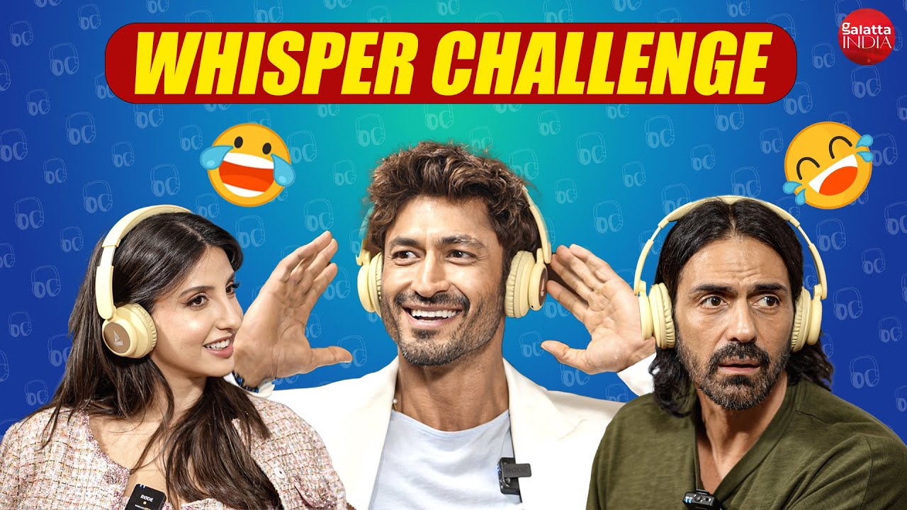Nora Fatehi, Vidyut Jammwal & Arjun Rampal's HILARIOUS FAIL will make you LOL | Whisper Challenge