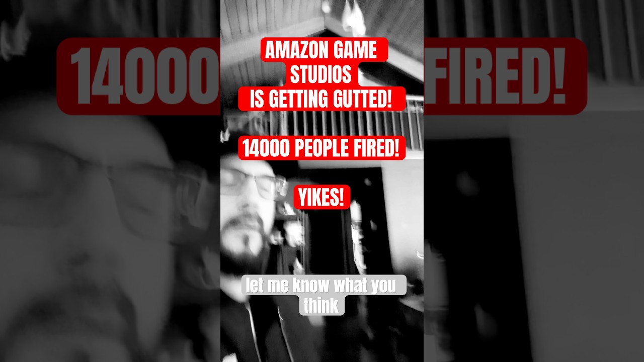 AMAZON GAMES HIT WITH 14,000 LAYOFFS! #amazongamestudios #jkbstreams #videogames