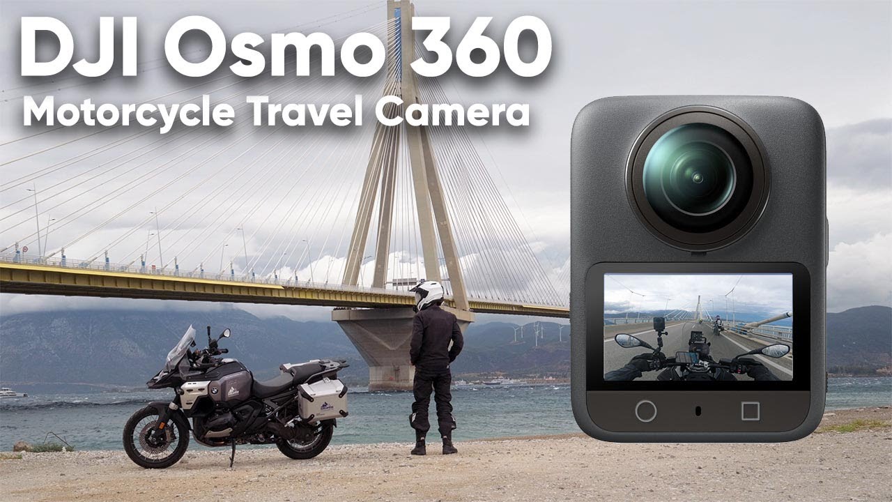 Обзор камеры для мотоцикла DJI Osmo 360
