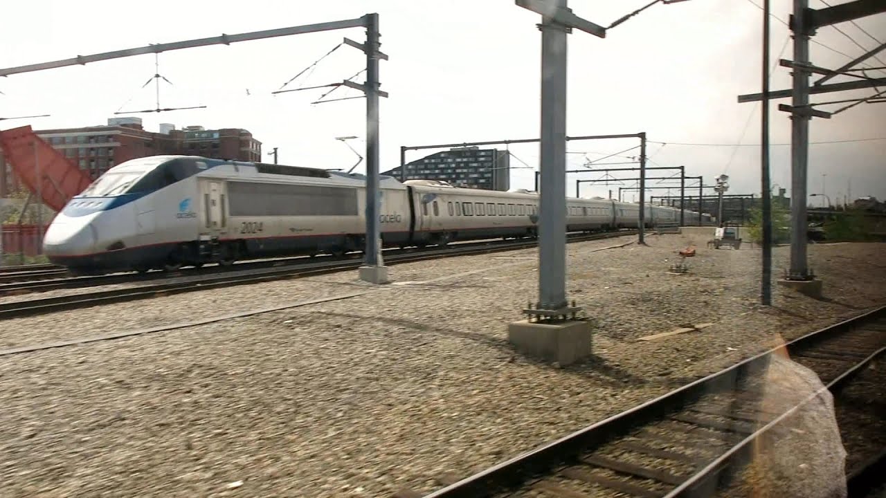 Northeast Regional #173 ride from Boston to DC via New York