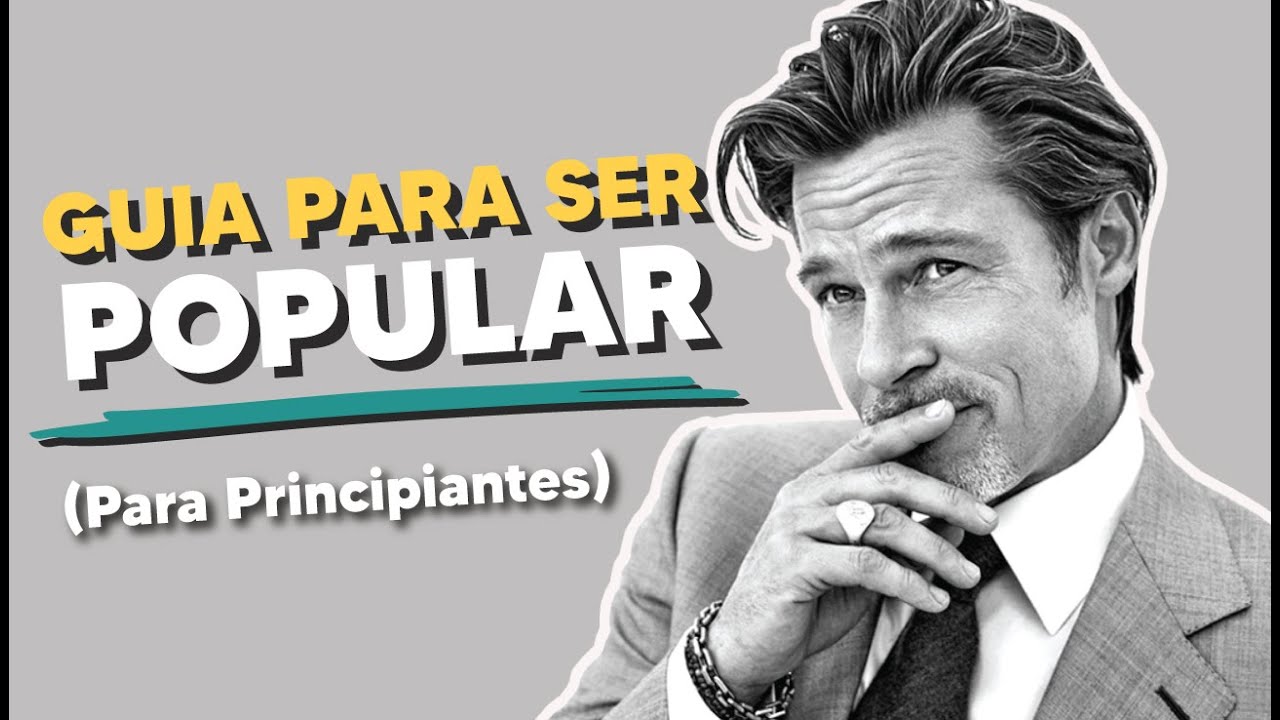 Brad Pitt nos Enseña a ser MÁS POPULAR y ENCANTADOR