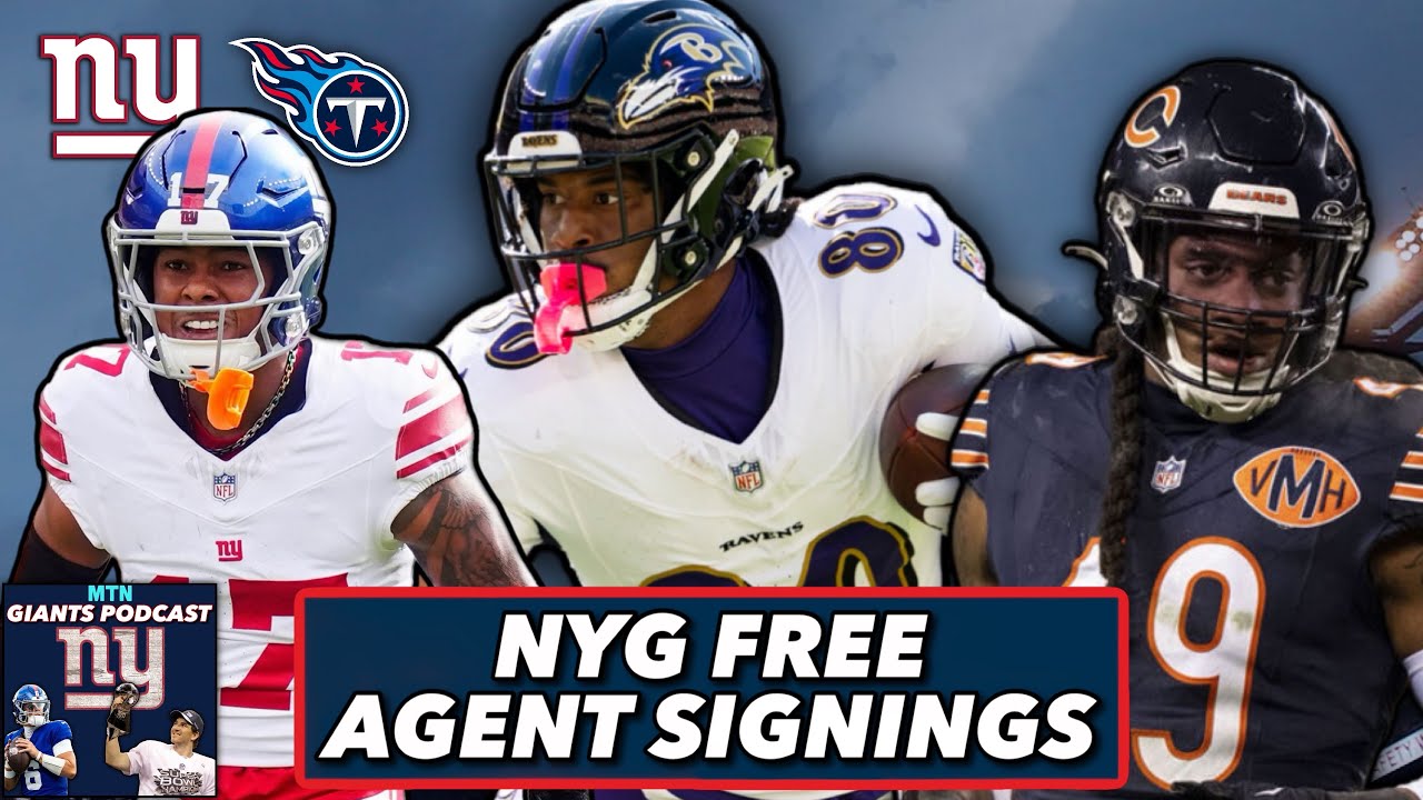 Giants Land Isaiah Likely, Tremaine Edmunds & More | Free Agency Day 1 Reaction