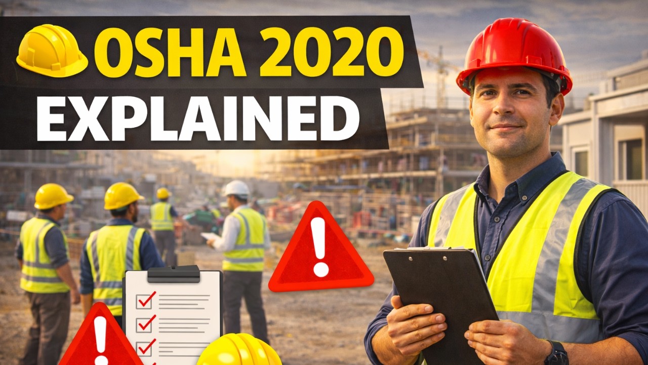 OSHA 2020 Explained | Rules, Rights & Duties for Safety Officers