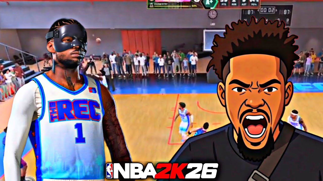 I hit the game winning shot & dropped 40 in the rec! | NBA 2K26
