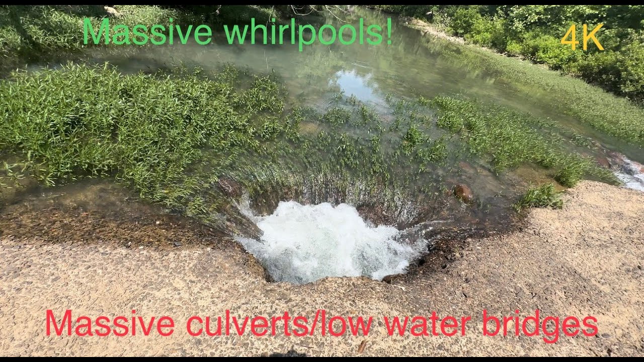 MULTIPLE WHIRLPOOLS/unclogging culverts/low water bridges 5/22/23 Northern Territory #19