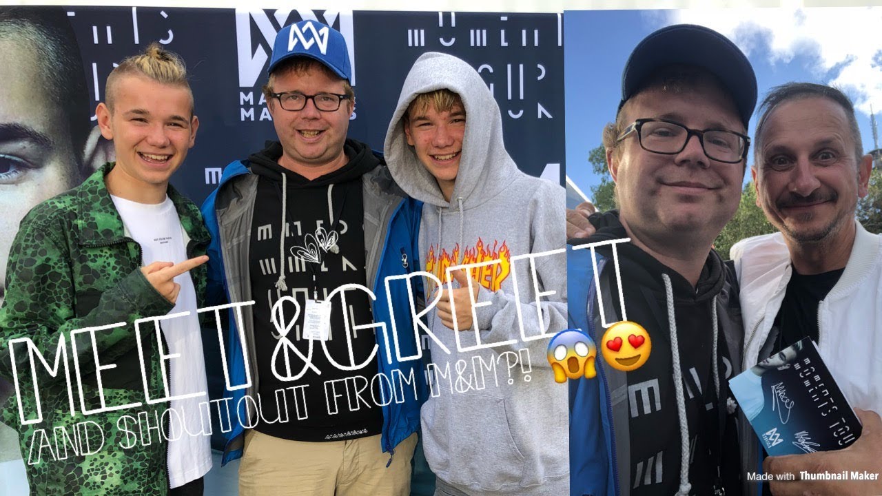 Konsert nr 20 og meet&greet med M&M