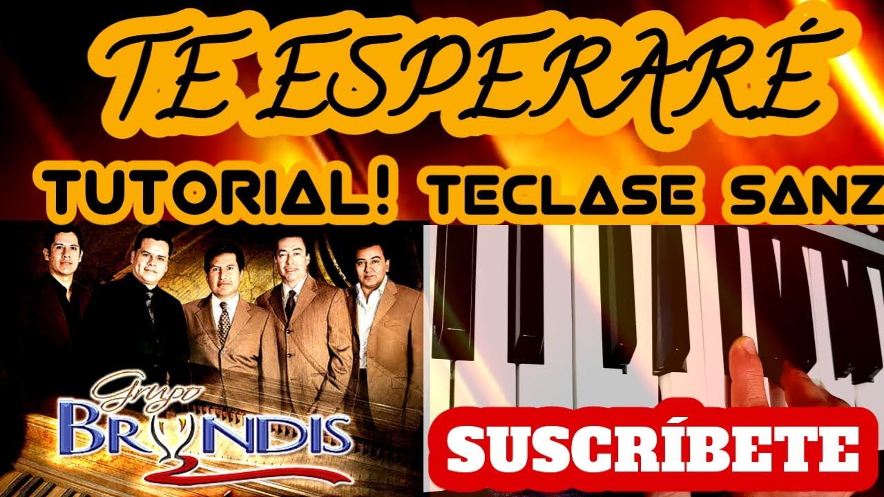 Te esperaré | Bryndis | Tutorial teclado (figura, acordes y adornos)