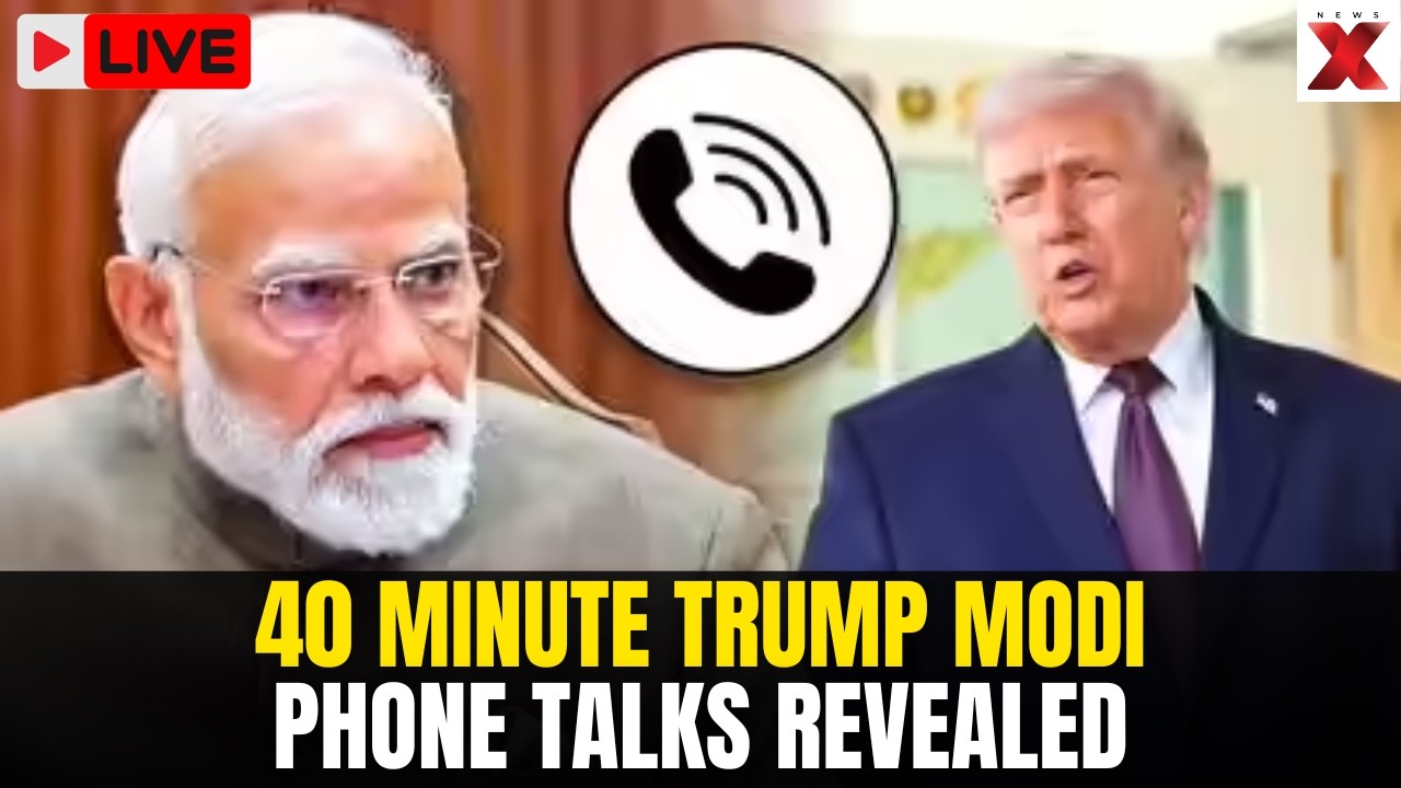 TRUMP MODI PHONE CALL LIVE: Inside Trump Modi 40 Minute Call | What Was Decided On Hormuz Crisis?