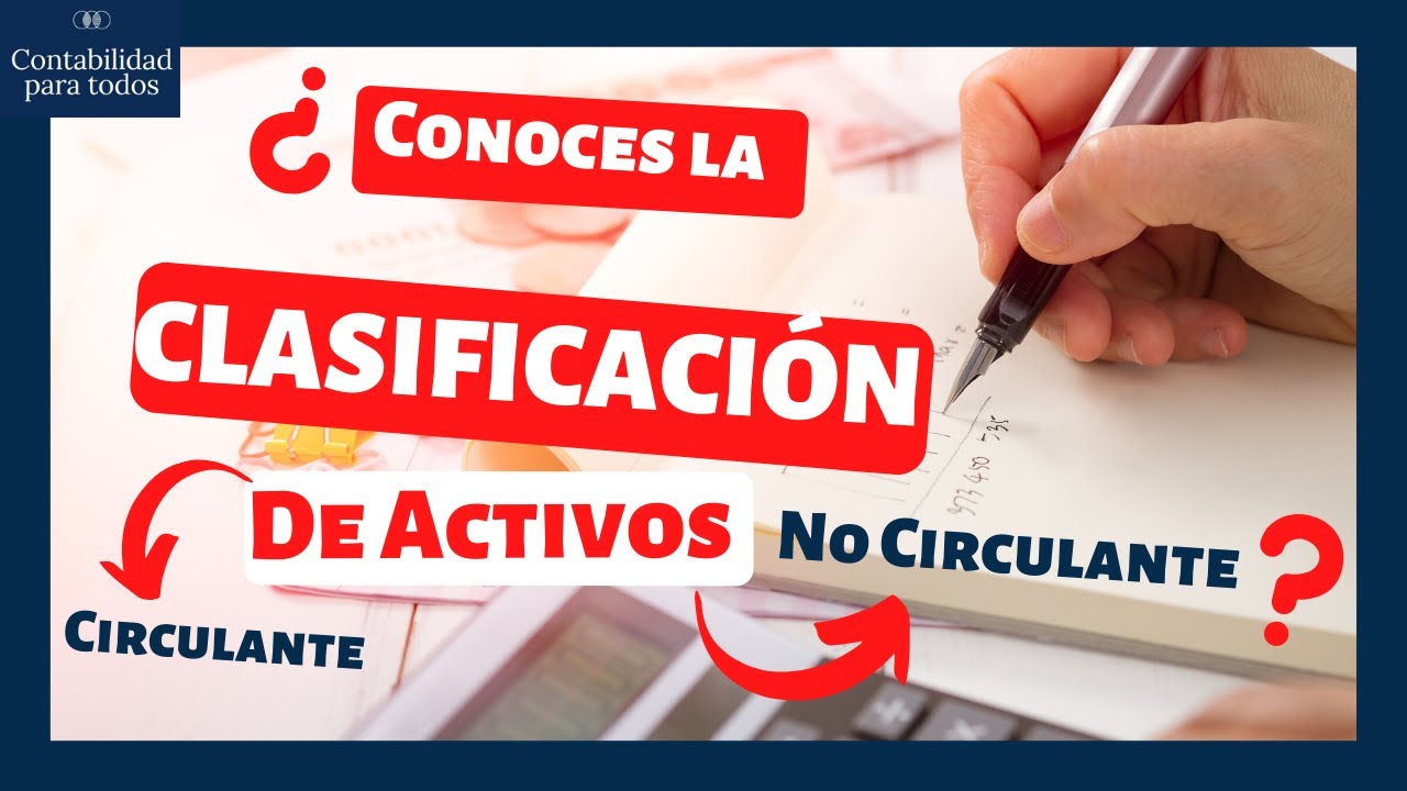 ACTIVOS | activo circulante | activo fijo 🏭 al 100% 🚛🏢📈 | CLASIFICACIÓN DEL ACTIVO