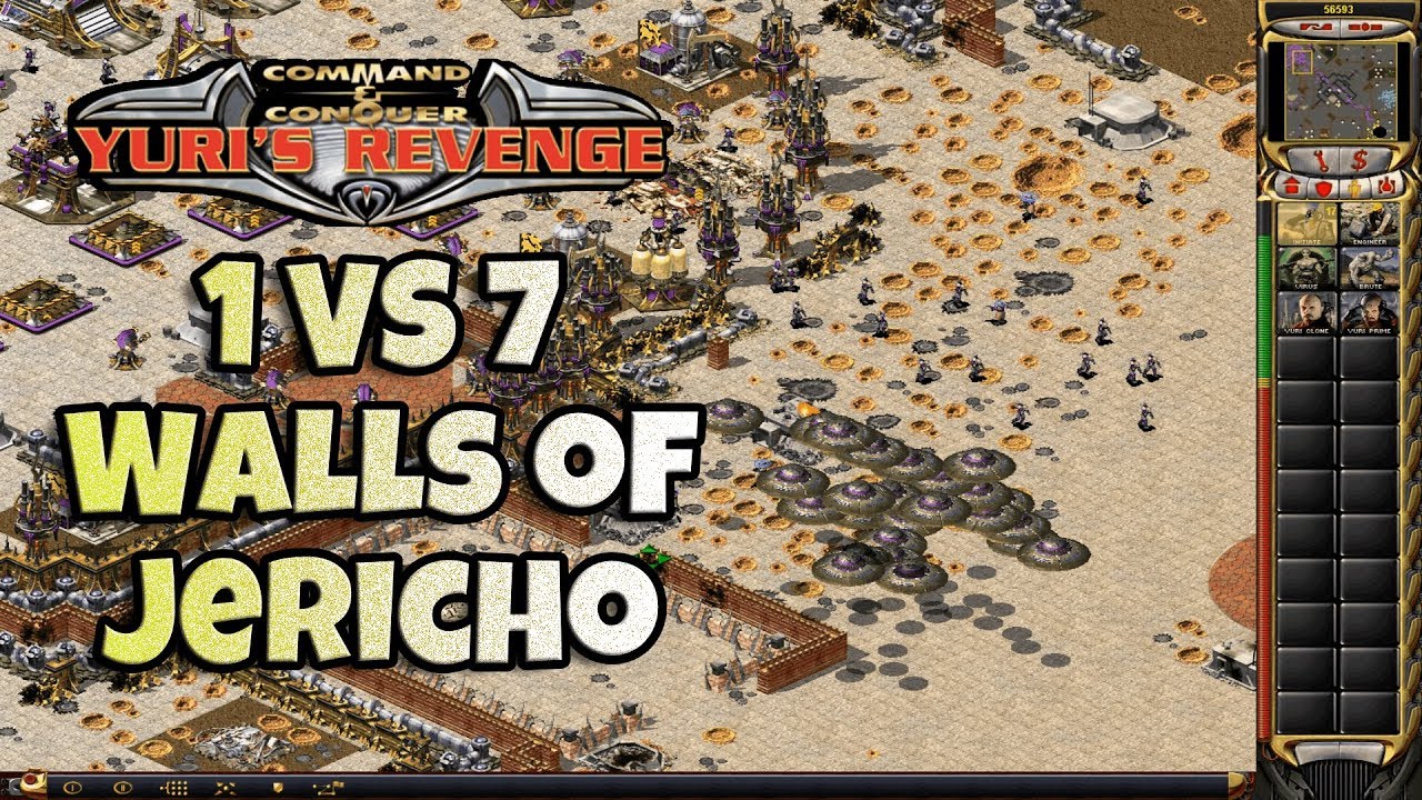 Red Alert 2 - 7 Brutals vs 1 - Walls of Jericho