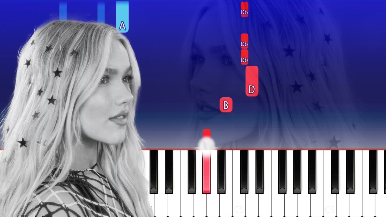 Freya Skye - golden boy (Piano Tutorial)