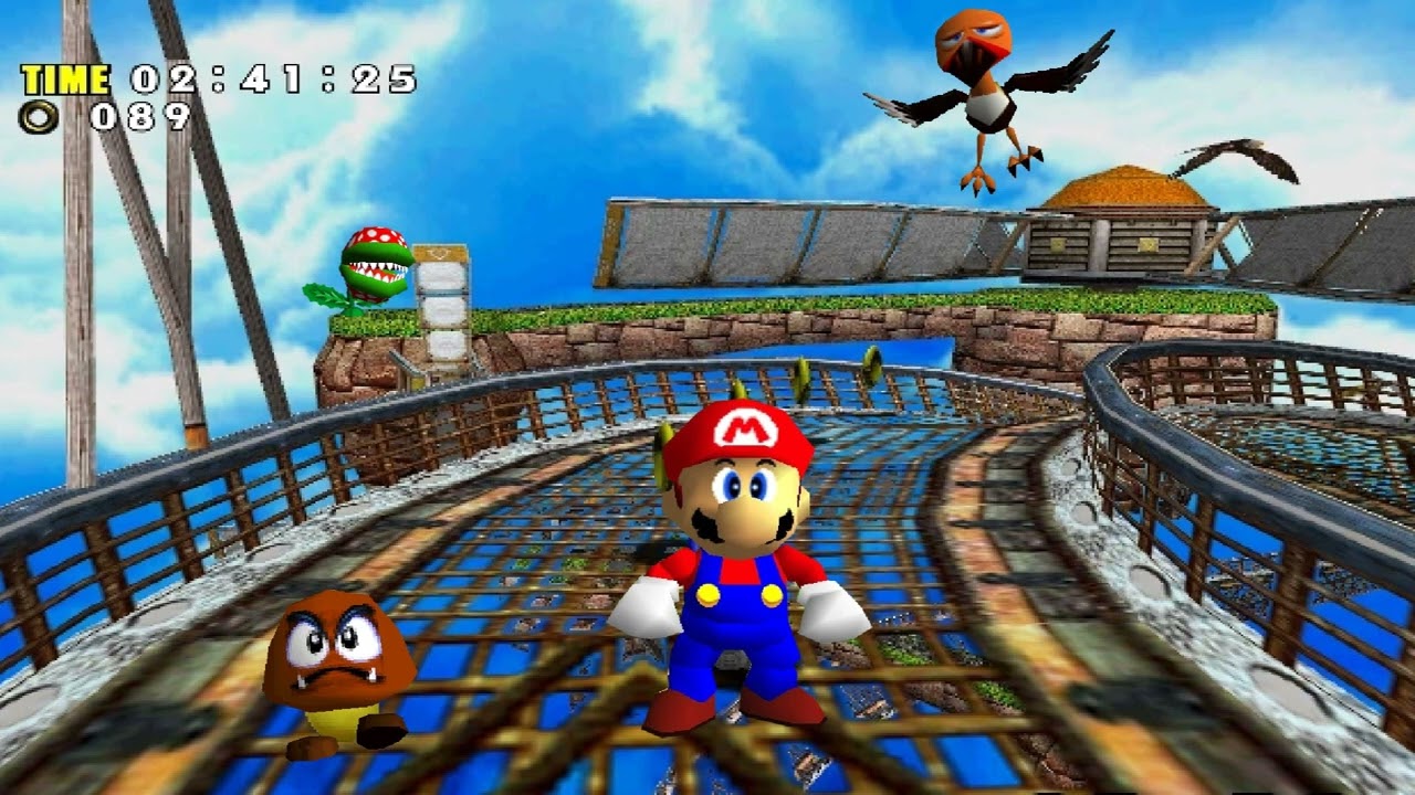 The Air - Windy Valley (Sonic Adventure) in the Super Mario 64 Soundfont