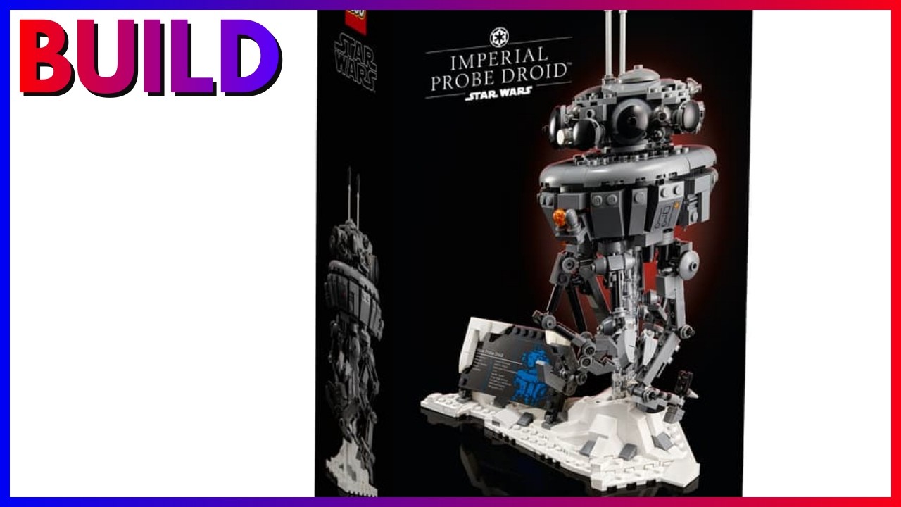 Lego 75306 Imperial Probe Droid Build