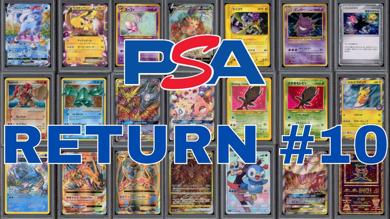 Pokemon PSA Return #10 - Gold Star, Shining, Mega, Tag Team, Japanese Promos