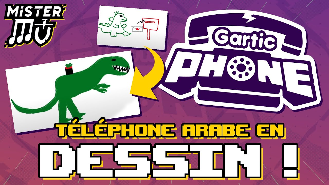 TÉLÉPHONE ARABE EN DESSIN ! | Gartic Phone (01) (ft. Antoine Daniel, Domingo, Ultia...)