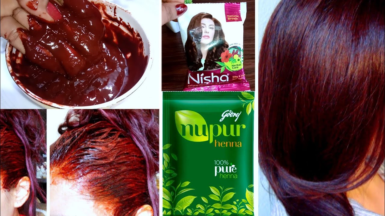 Nisha Mehandi बालों में लगाने का सही तरीका | Nisha henna based hair Color | hair color at home