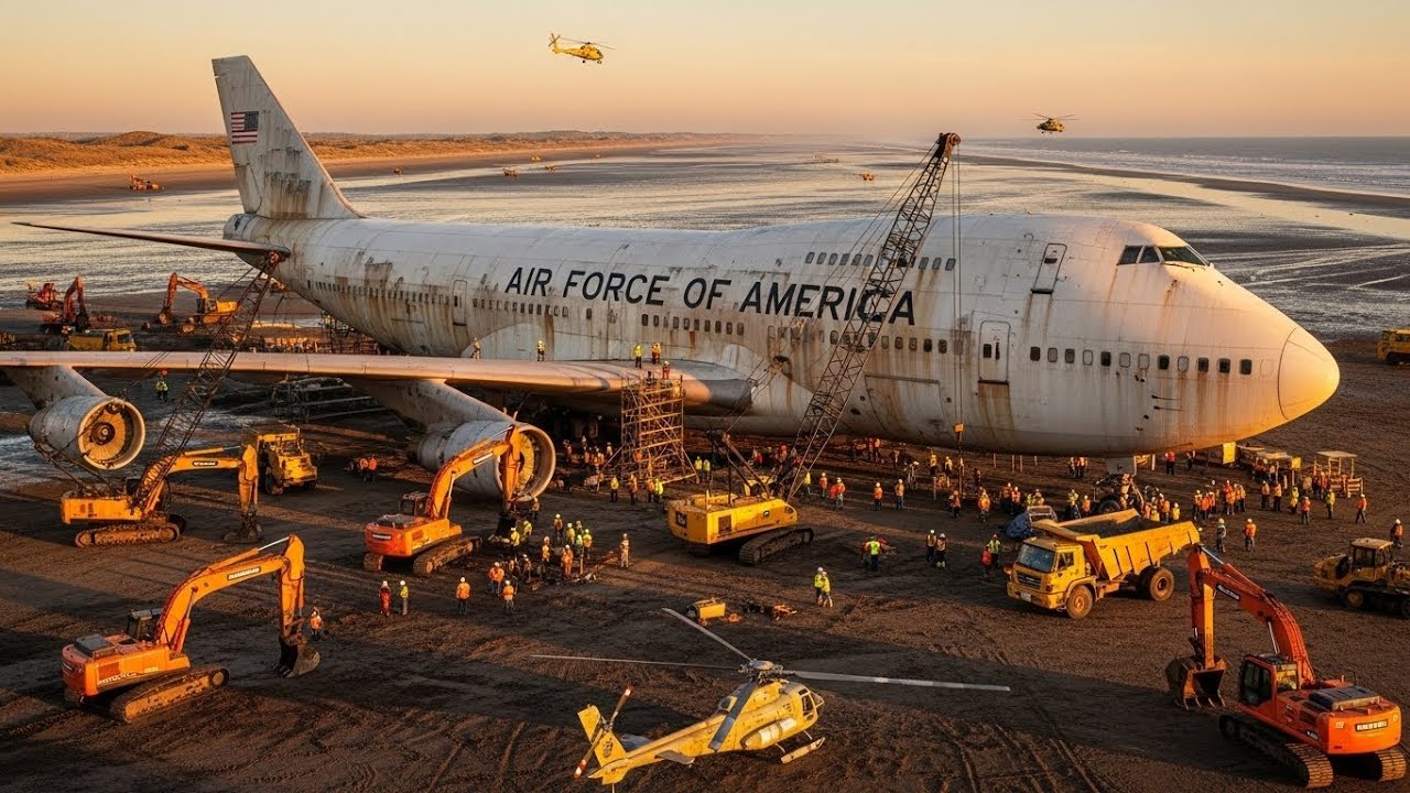 The Abandoned Air Force One Transforming a Presidential Graveyard Jet