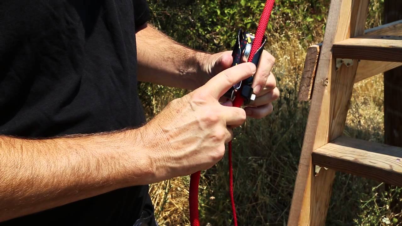 Fall Protection: how to use a Petzl Shunt Ascender