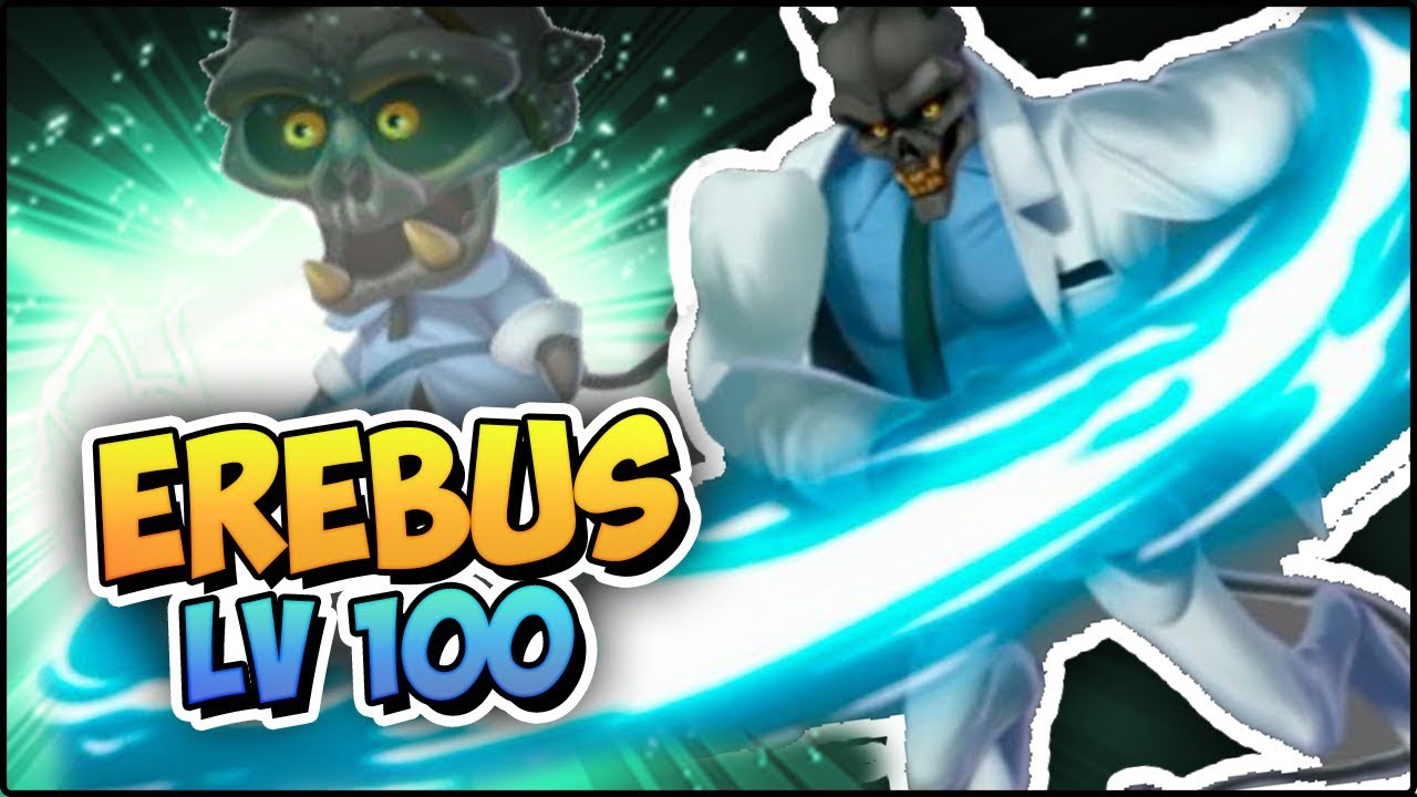 EREBUS (LV 100) COMBATES PVP - Monster Legends Review