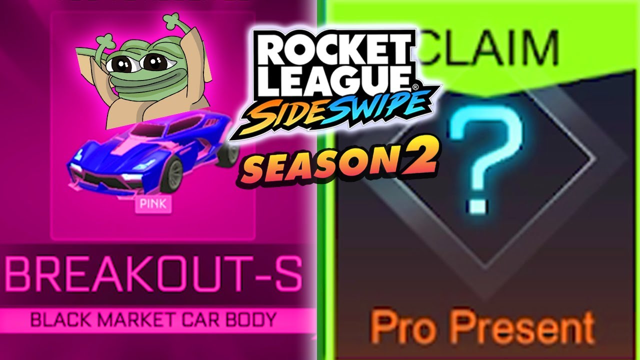 *MY FIRST PAINTED BREAKOUT TYPE S* Pro Present Opening | ROCKET LEAGUE SIDESWIPE