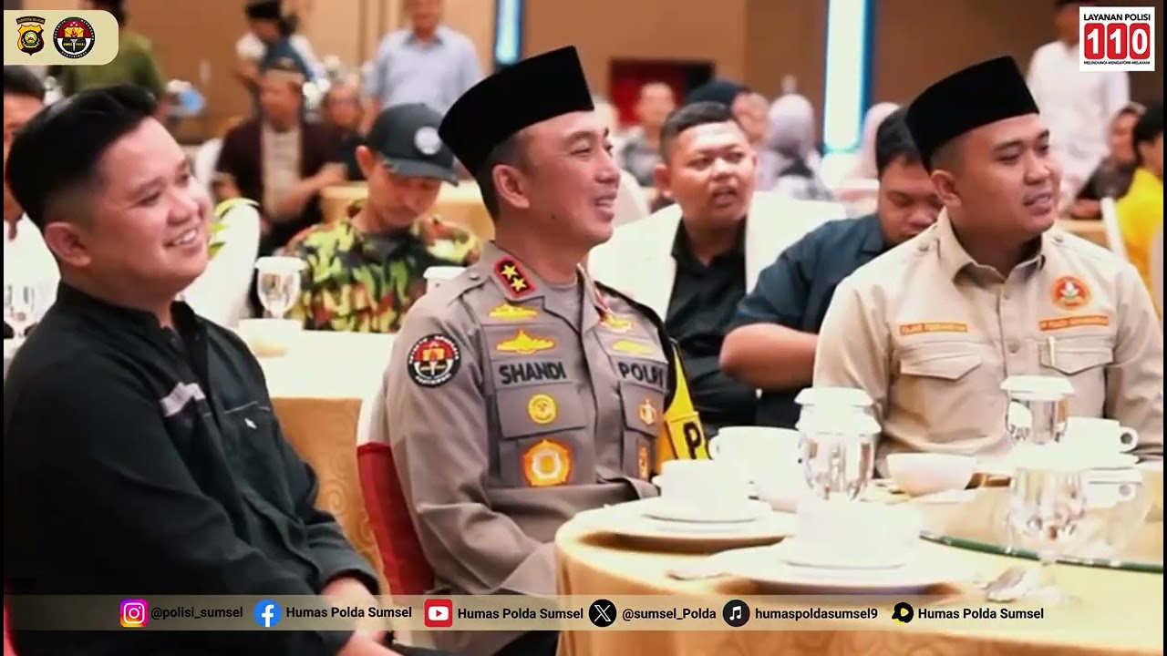 Kapolda Sumsel Buka Puasa Bersama OKP dan Mahasiswa, Tekankan Kemitraan Strategis Jaga Kamtibmas