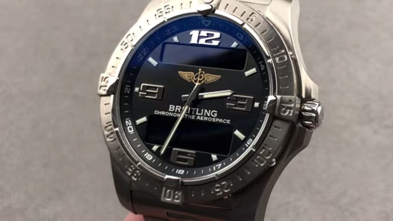 Breitling Aerospace Avantage E7936210/B781 Breitling Watch Review