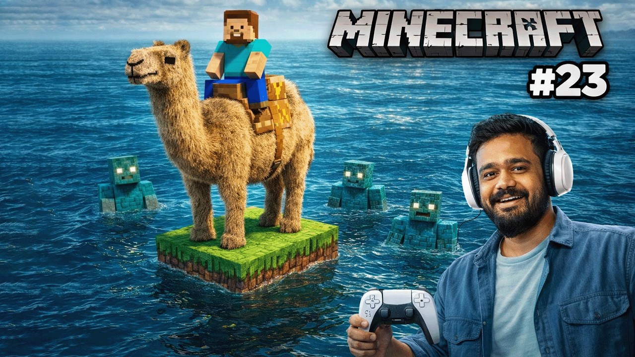Minecraft Ka Sabse Ajib CAMEL 🤯 | Day 23