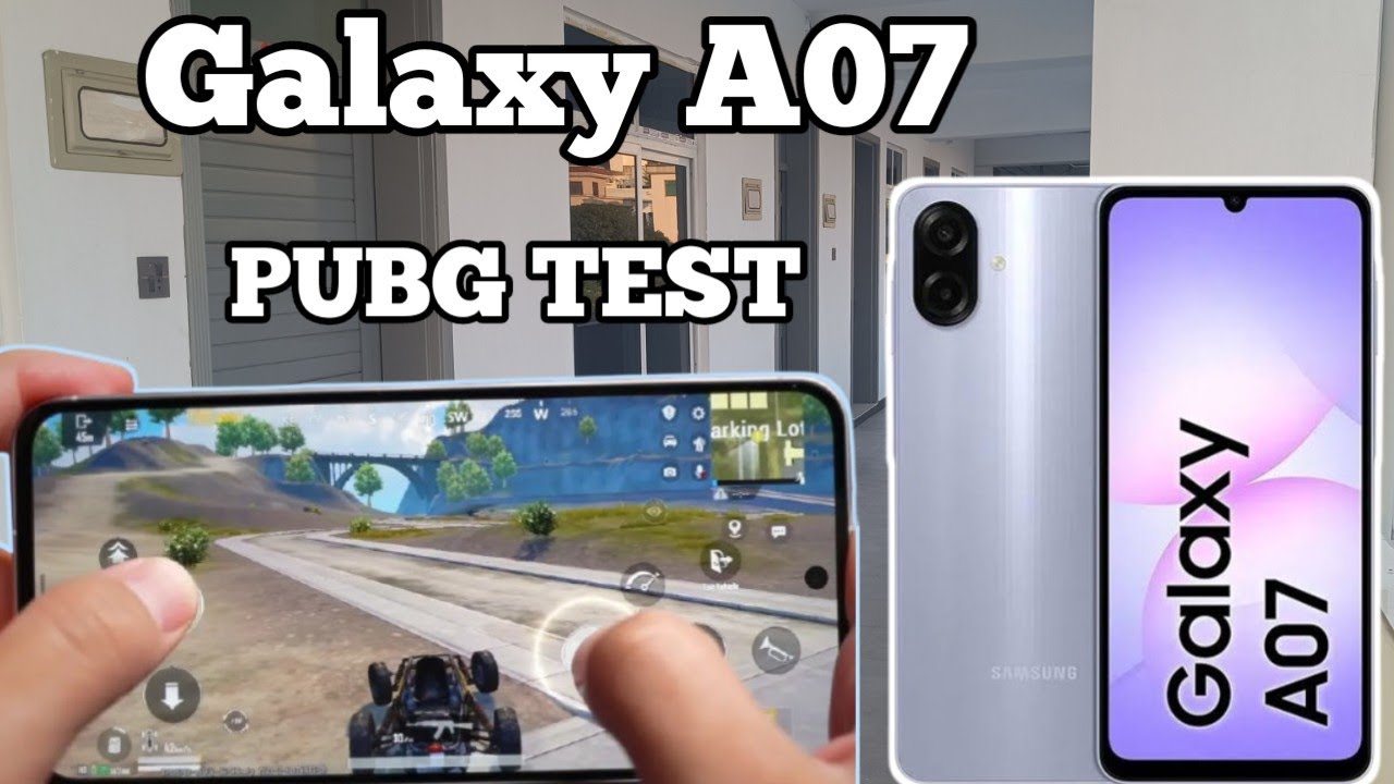 Samsung Galaxy A07 PUBG mobile test | PUBG mobile test Samsung A07 | samsung a07 review Pakistan